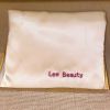 Lee Beauty Silk Blend White Queen Size Pillowcase with Zipper