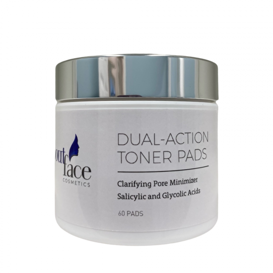About Face Dual Action Toner Pads
