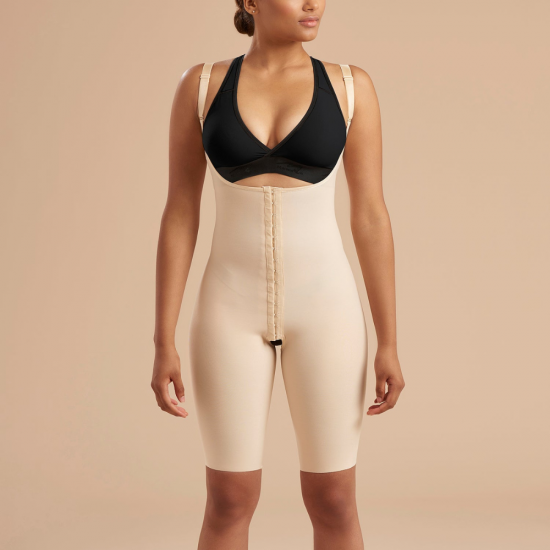 Marena Girdle with High Back - Short length (Style No. SFBHS) - Beige