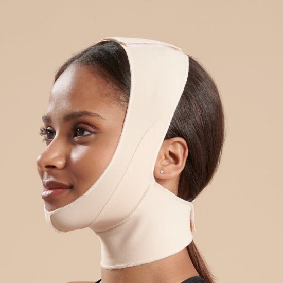 Marena Minimal Coverage Face Mask - Mid Neck (Style No. FM100-B) 