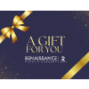 Gold and Blue Gradient Elegant Gift Voucher Certificate