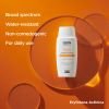 This sunscreen is broad spectrum, water-resistant, non-comedogenic, for daily use
