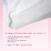 Clean Skin Club Clean Sleep Silver Ion Pillowcase