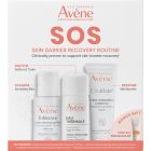 Avene SOS Skin Barrier Recovery Routine Kit - Gentle Cleanser, Moisturizer, Serum & Sunscreen for Sensitive Skin Repair