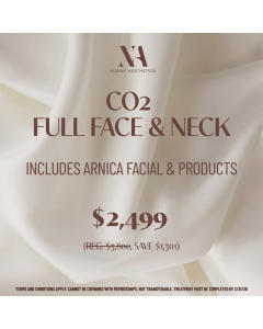 CO2 Full Face & Neck + Arnica Facial + Products