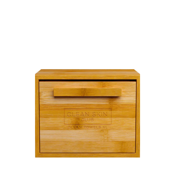 Clean Skin Luxe Bamboo Box with Drawer