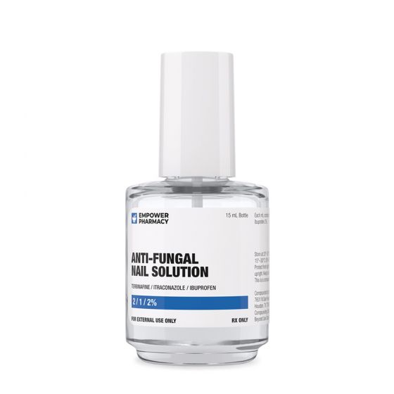 Anti-Fungal Nail Solution (Terbinafine / Itraconazole / Ibuprofen) 2/1/2%