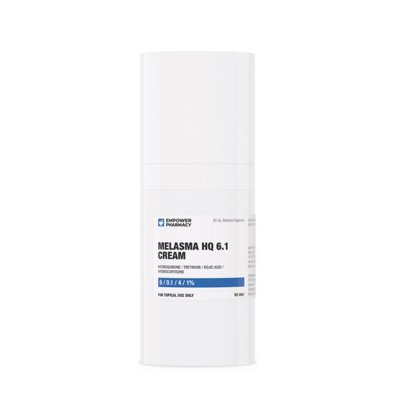 Melasma HQ 6.1 Cream (Hydroquinone / Tretinoin / Kojic Acid / Hydrocortisone)
6/0.1/4/1%