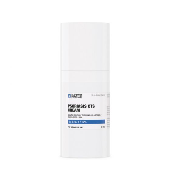 Psoriasis CTS Cream (Coal Tar Solution / Triamcinolone Acetonide / Salicylic Acid / Urea) 5/0.16/5/10%