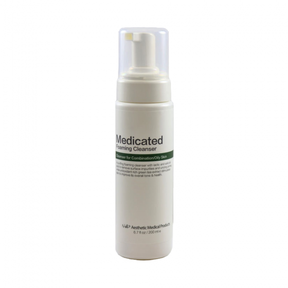 AMP Medicated Foaming Cleanser 6.7 oz