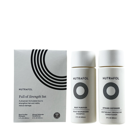 Nutrafol Travel Size - Full of Strength Set (Shampoo 2oz & Conditioner 2oz)