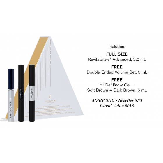RevitaLash Revitabrow Advanced Holiday Set