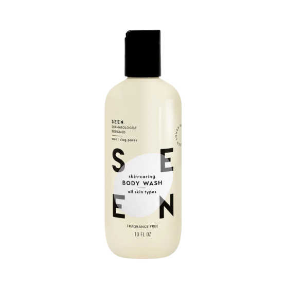 SEEN Body Wash, Fragrance Free 10 fl oz