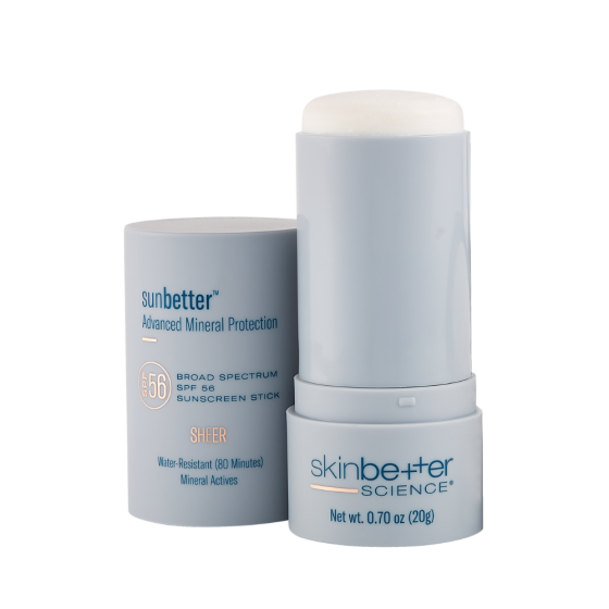 skinbetter science sunbetter SHEER SPF 56 Sunscreen Stick