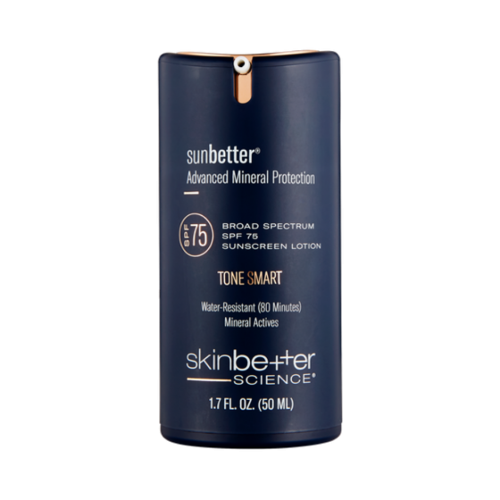 skinbetter science sunbetter TONE SMART SPF 75 Sunscreen Lotion 50 ml
