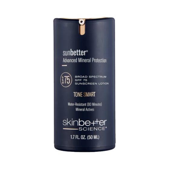 skinbetter science sunbetter TONE SMART SPF 75 Sunscreen Lotion 50 ml
