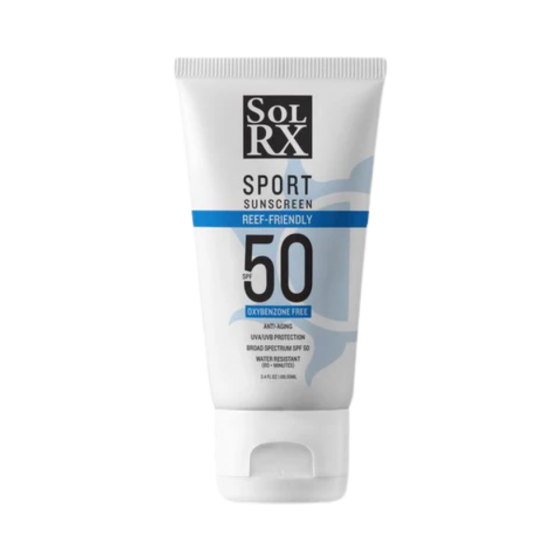 SolRX SPORT SPF 50 Oxybenzone Free Lotion