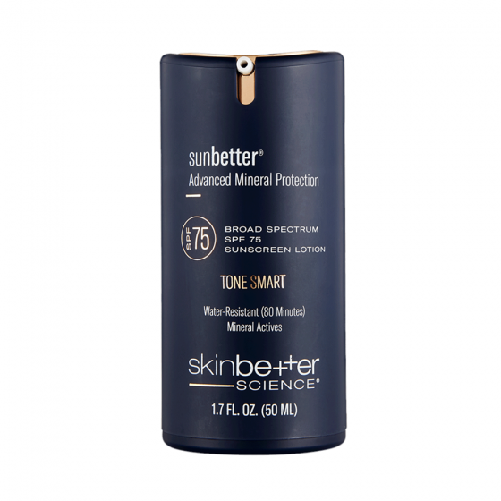 skinbetter science sunbetter TONE SMART SPF 75 Sunscreen Lotion 50 ml