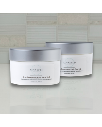 Acne treatment pads