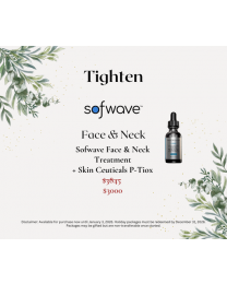 Tighten Sofwave Face & Neck with SkinCeuticals P-Tiox