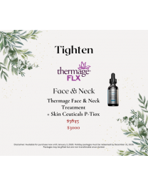 Tighten Thermage Face & Neck with SkinCeuticals P-Tiox