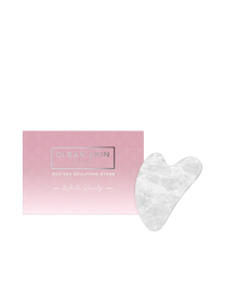 Clean Skin Club White Quartz Gua Sha Sculpting Stone