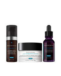 SkinCeuticals Resveratrol BE, A.G.E. Interrupter Advanced & Hyaluronic Acid Intensifier (H.A.)
