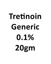 Tretinoin Generic 0.1%, 20gm