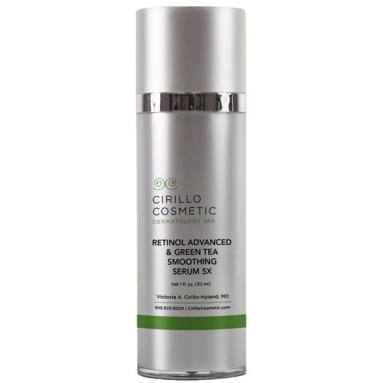 Cirillo Cosmetic Retinol Advanced Green Tea Smoothing Serum 5X