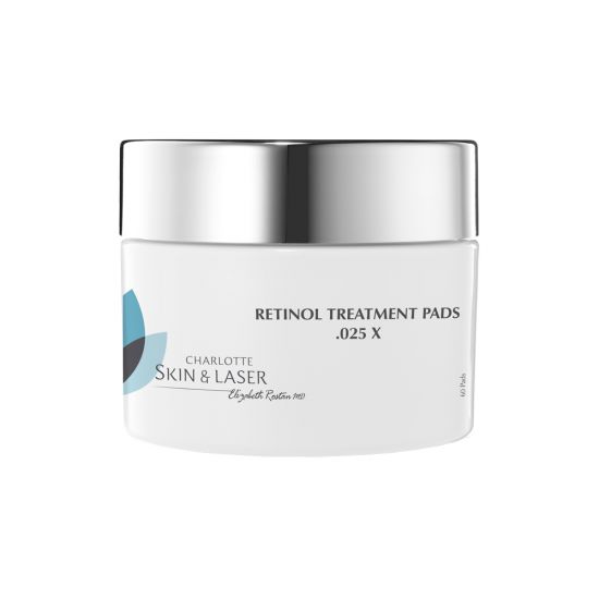 Charlotte Skin & Laser Retinol Treatment Pads .025x