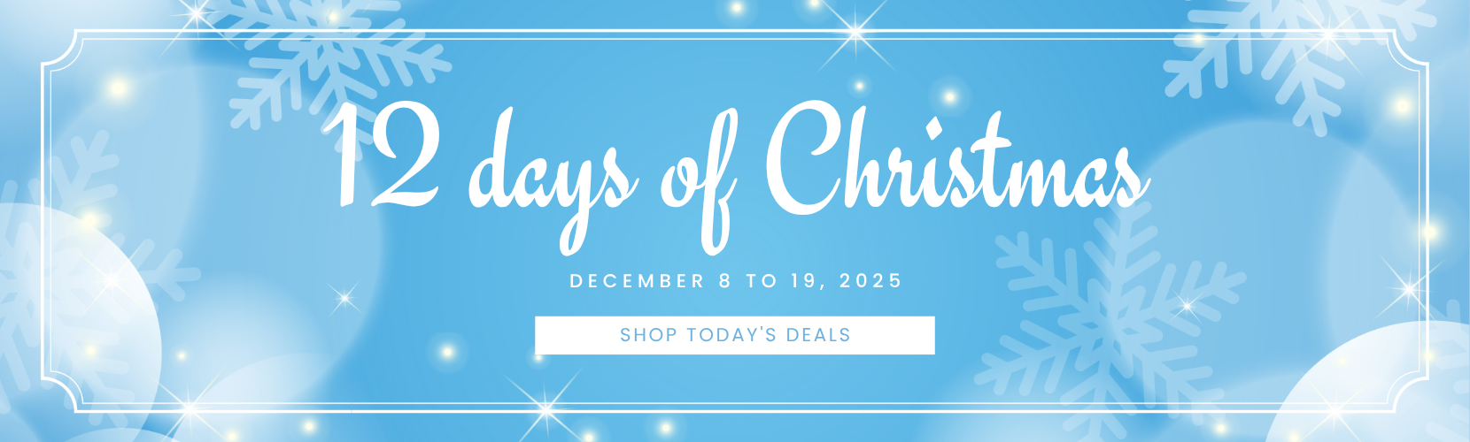 12 Days of Christmas is Here!