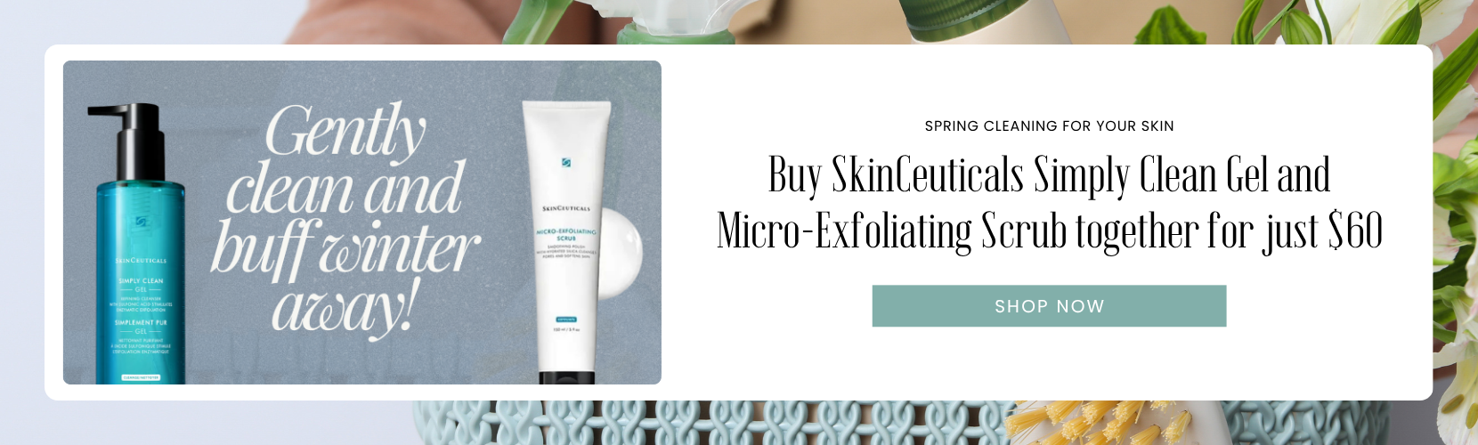 Buy SkinCeuticals Simply Clean Gel and Micro-Exfoliating Scrub together for just $60  