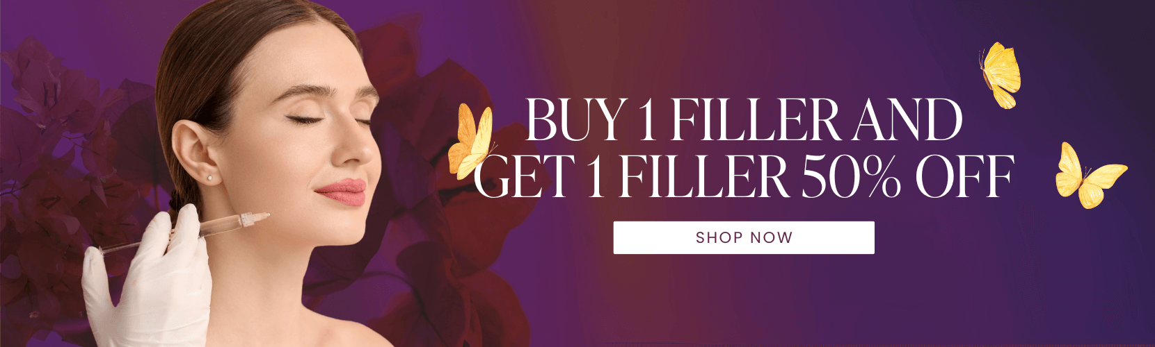 Buy 1 Filler and Get 1 Filler 50% OFF