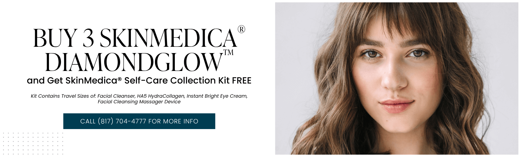 Buy 3 SkinMedica® DiamondGlow™ and Get SkinMedica® Self-Care Collection Kit FREE