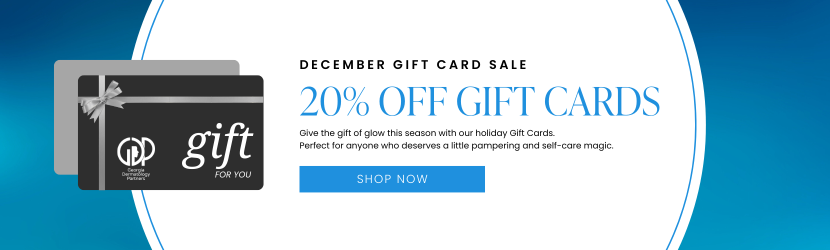 December Gift Card Sale 20% OFF Gift Cards