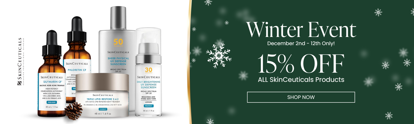 15% OFF SkinCeuticals Products