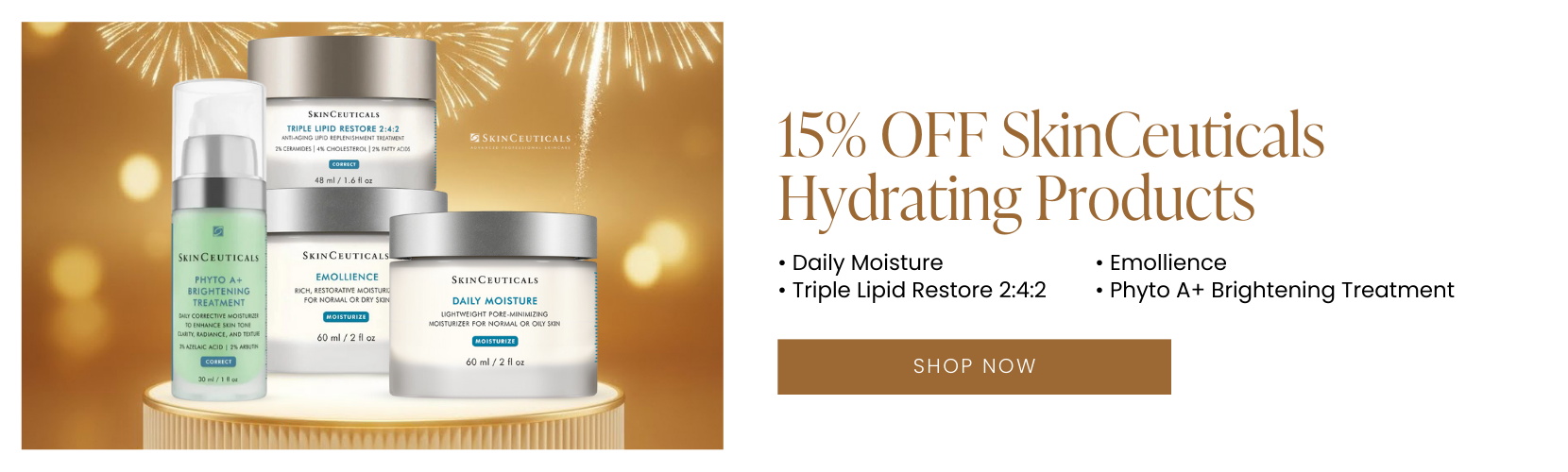 15% OFF SkinCeuticals Hydrating Products