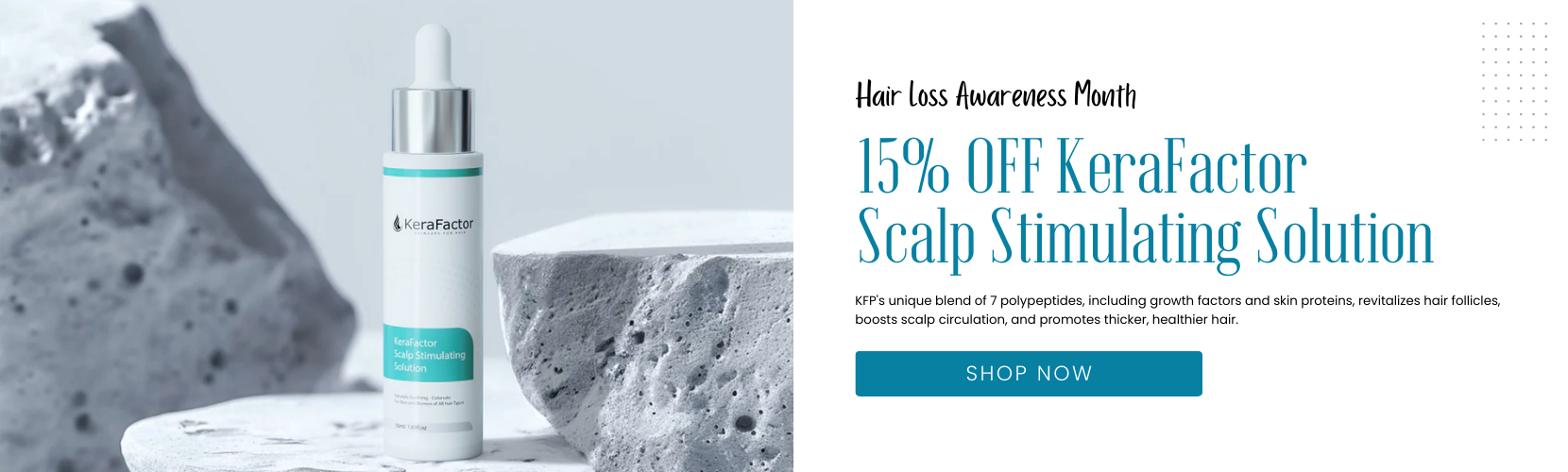 15% OFF KeraFactor Scalp Stimulating Solution