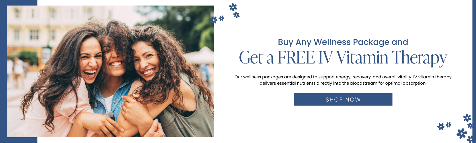 Buy Any Wellness Package and Get a FREE IV Vitamin Therapy