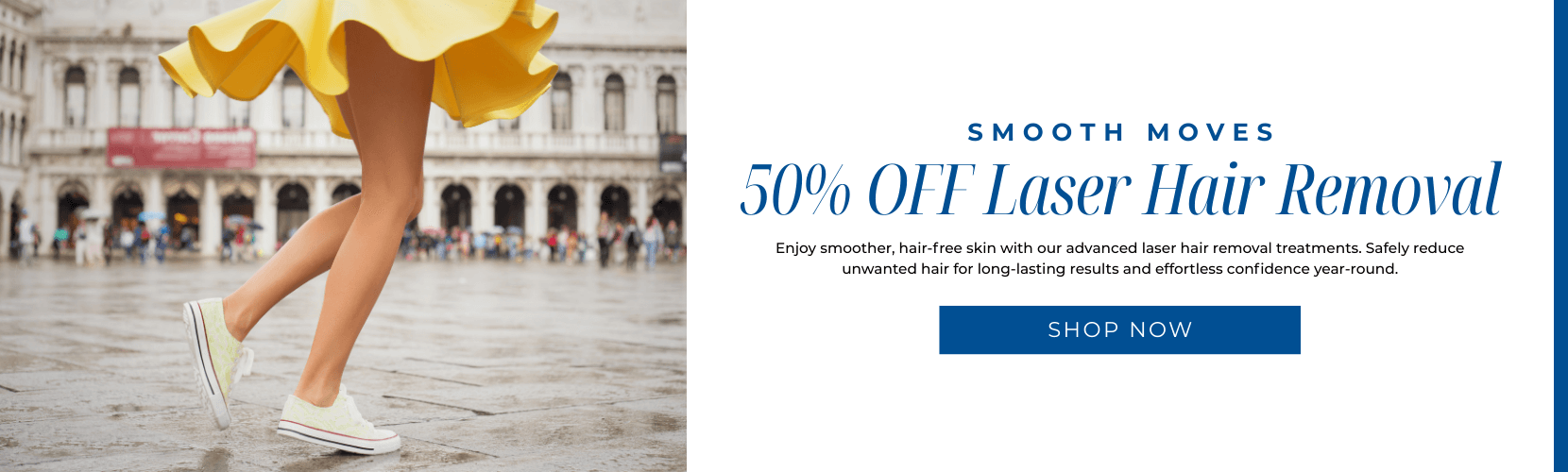 Smooth Moves - 50% OFF Laser Hair Removal