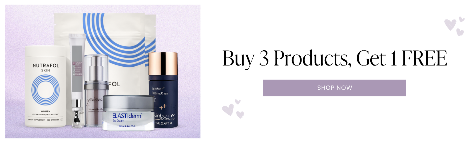 Buy 3 Products, Get 1 FREE