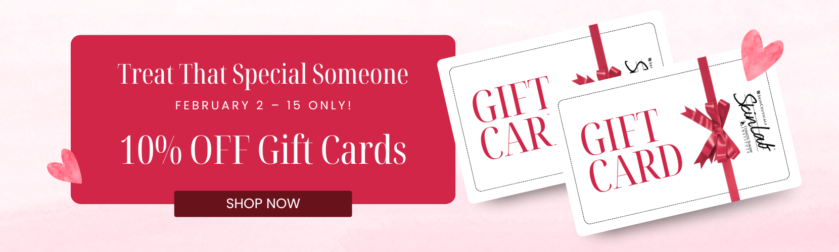 10% OFF Gift Cards