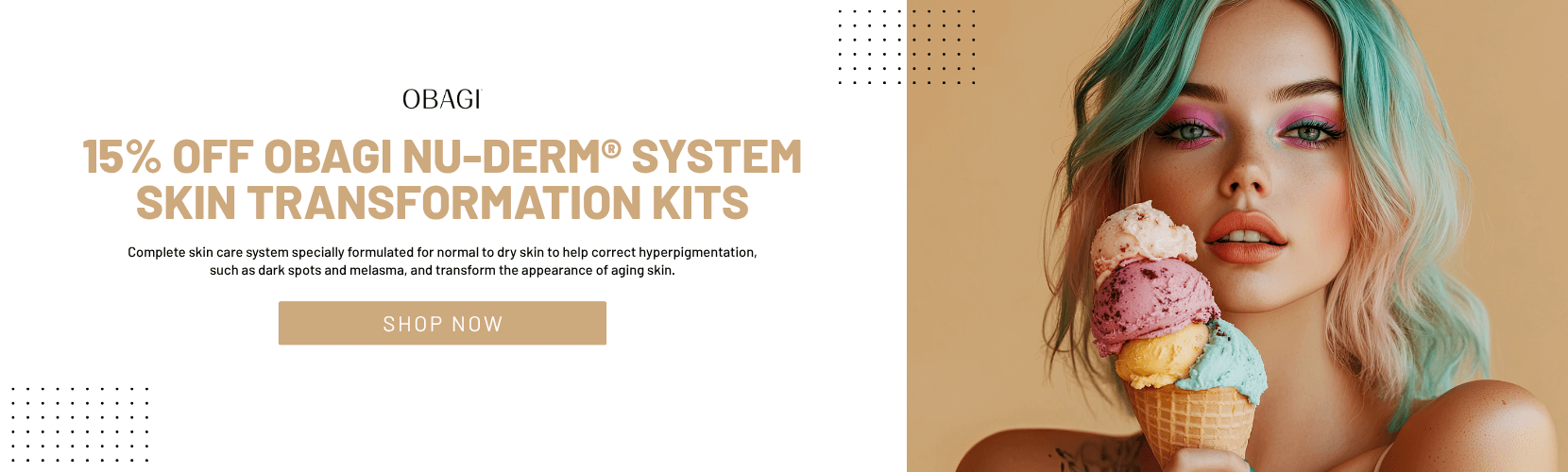 15% OFF Obagi Nu-Derm® System Skin Transformation Kits