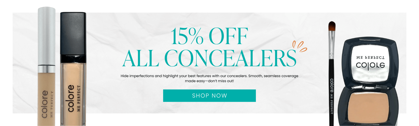 15% OFF All Concealer