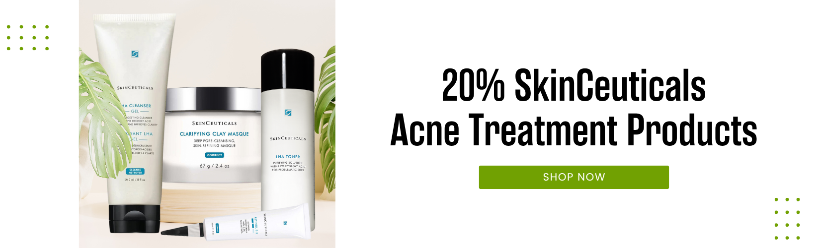 20% SkinCeuticals Acne Treatment Products