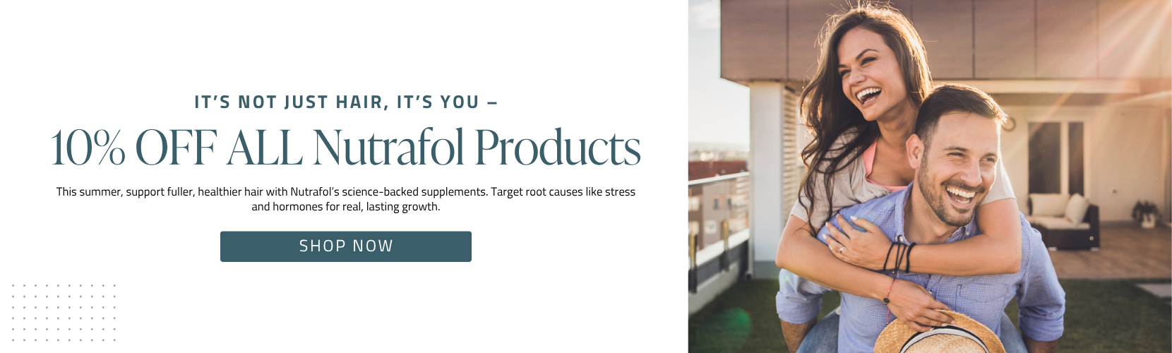 10% OFF ALL Nutrafol Products 