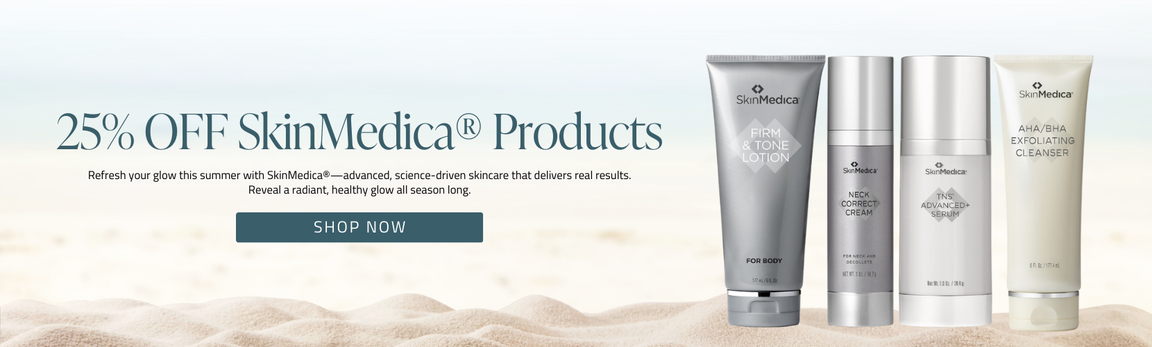 25% OFF SkinMedica® Products