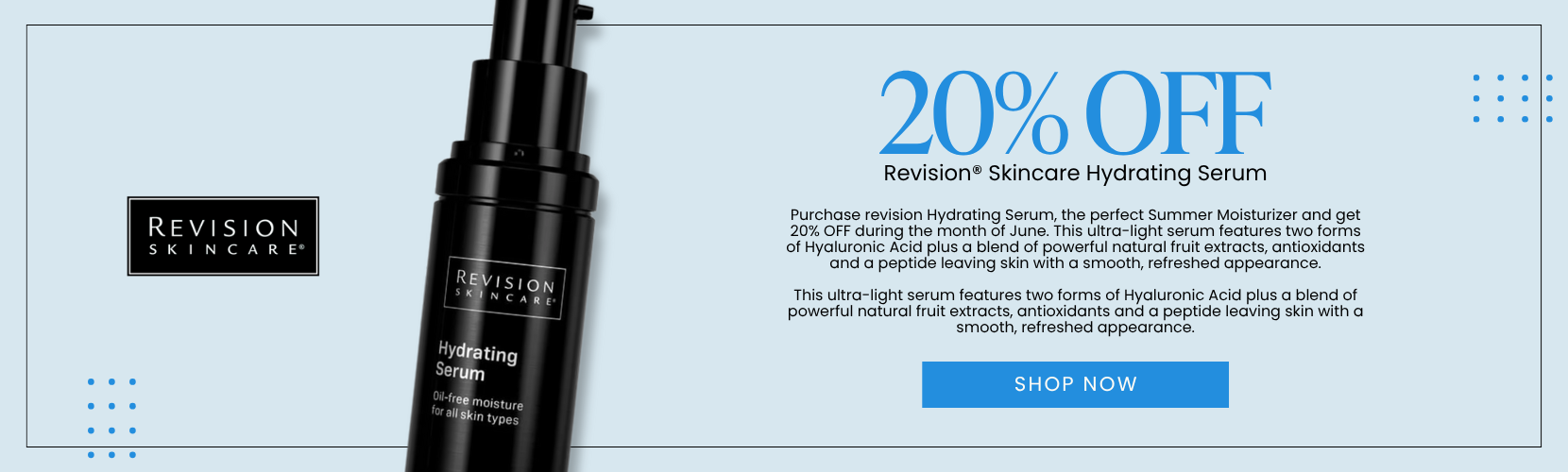 20% OFF Revision® Skincare Hydrating Serum