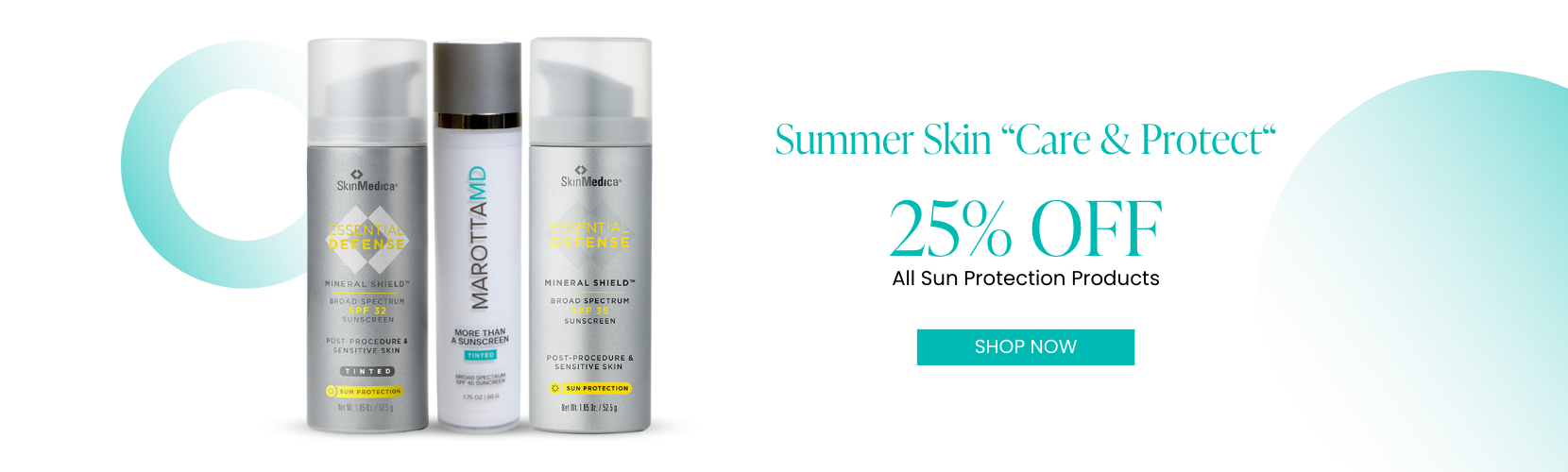 25% OFF All Sun Protection Products