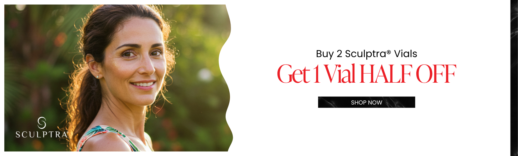 Buy 2 Sculptra® Vials Get 1 Vial HALF OFF